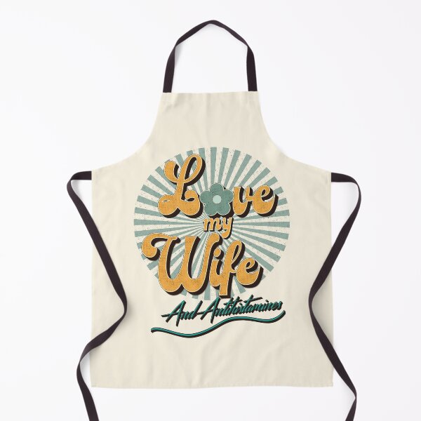 Item preview, Love my wife and Antihistamines Surreal Vintage meme designed and sold by Lily Trenchard.