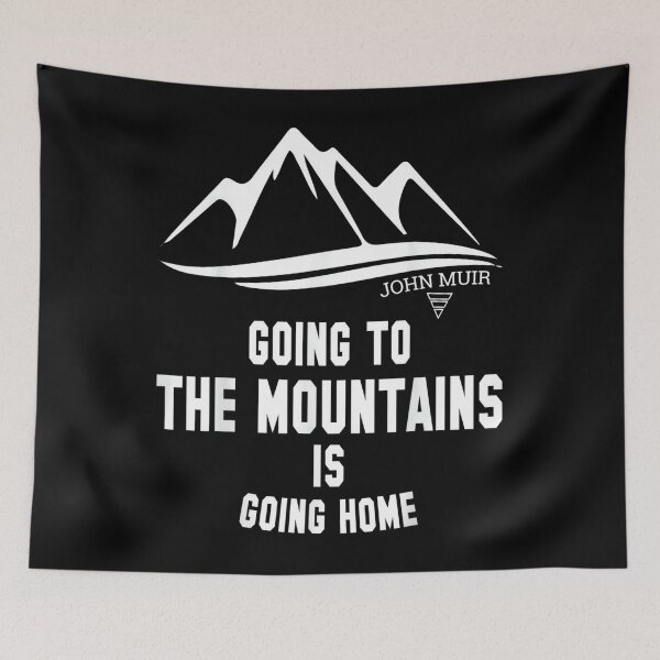 Item preview, Going to the Mountains Is Going Home John Muir Tee  designed and sold by zolatifleta6.