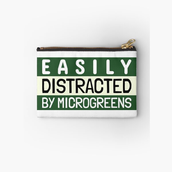 Item preview, EASILY DISTRACTED BY MICROGREENS designed and sold by BestCoolStuff.