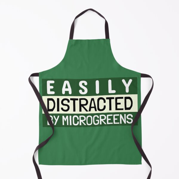 Item preview, EASILY DISTRACTED BY MICROGREENS designed and sold by BestCoolStuff.