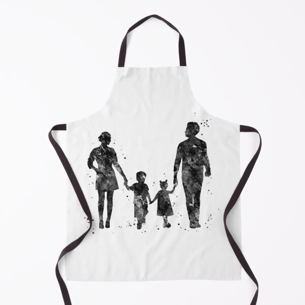 Mom Dad Daughter Son, Family is Everything' Apron