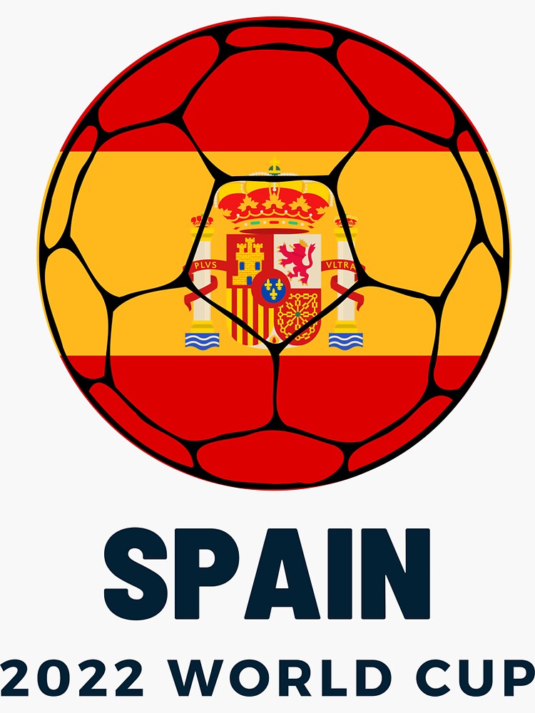 "Fifa World Cup Qatar 2022 Football Spain" Sticker for Sale by