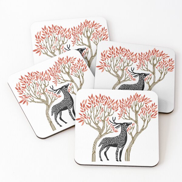 Item preview, Folksy Fall Deer designed and sold by cindytomczyklee.