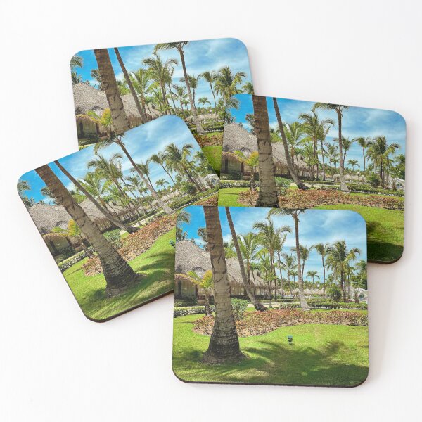 Item preview, Beautiful Garden with Palm Trees, The Dominican Republic #1 designed and sold by Ocera-Photo.