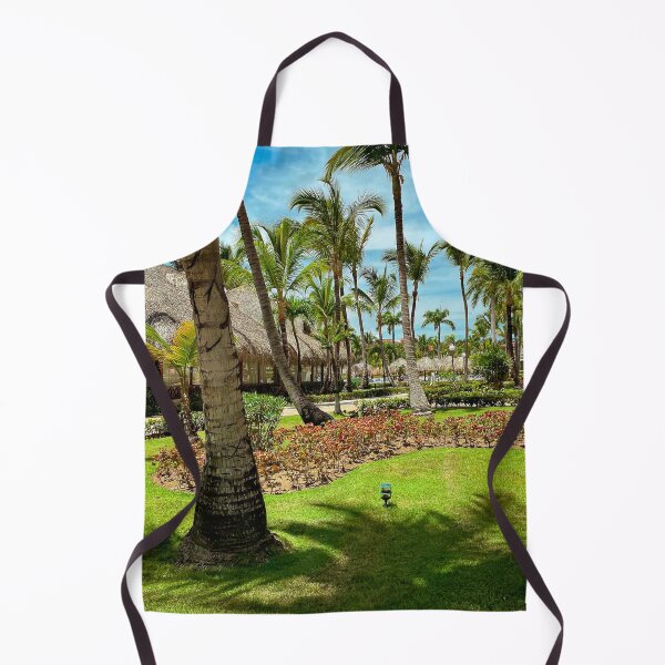 Item preview, Beautiful Garden with Palm Trees, The Dominican Republic #1 designed and sold by Ocera-Photo.