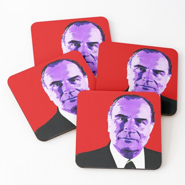 Item preview, François Mitterrand Portrait | Pop Art Illustration designed and sold by monkeybusiness.pt.