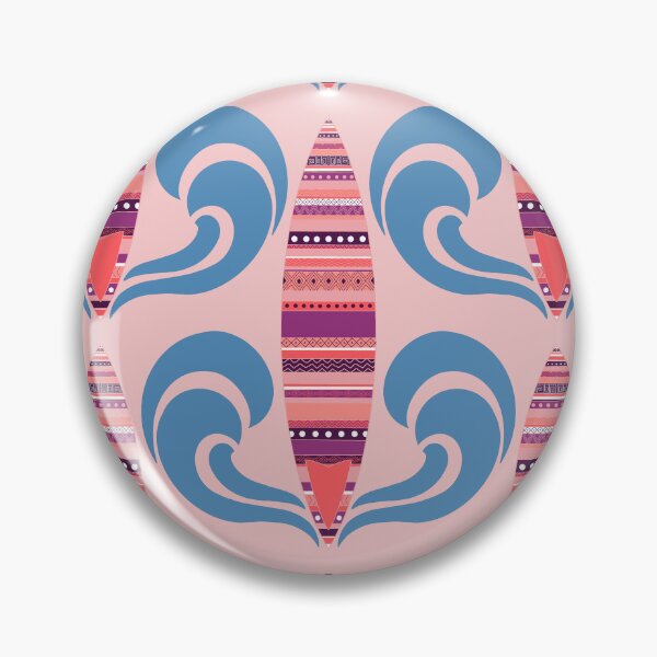 Item preview, Mexican wave pink designed and sold by Anakathrin.