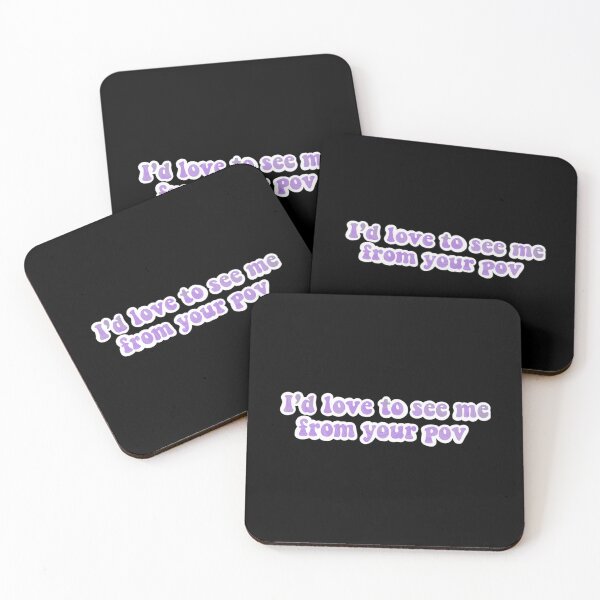 Item preview, pov lyric sticker   designed and sold by kaeaerfurlern.