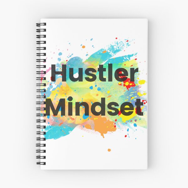 Item preview, Hustler Mindset Colorful Splash designed and sold by mebcreations.