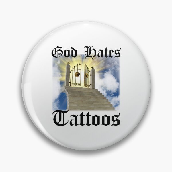 Item preview, God Hates Tattoos designed and sold by Big Twelve.