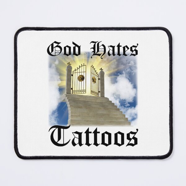 Item preview, God Hates Tattoos designed and sold by Big Twelve.