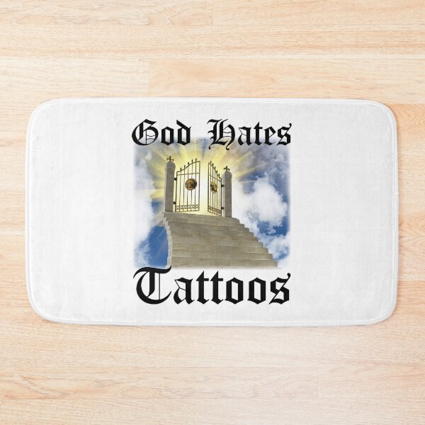 Item preview, God Hates Tattoos designed and sold by Big Twelve.