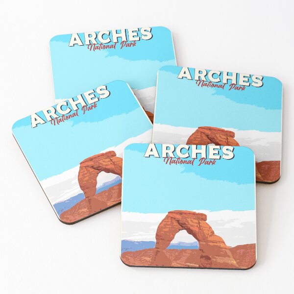 Item preview, Arches National Park Vintage designed and sold by buzztop.
