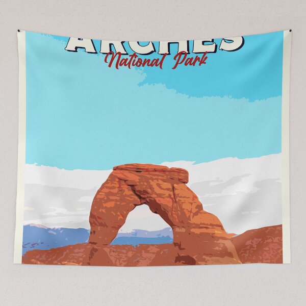 Item preview, Arches National Park Vintage designed and sold by buzztop.