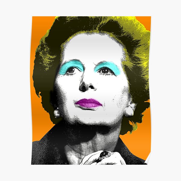 Maggie Monroe - Orange Poster