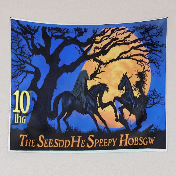 Item preview, The Legend of Sleepy Hollow Updated designed and sold by @adorcharm Modern & Classic AI Art.