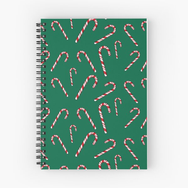 Item preview, Candy Cane Random Pattern - Green Background designed and sold by houseofwray.