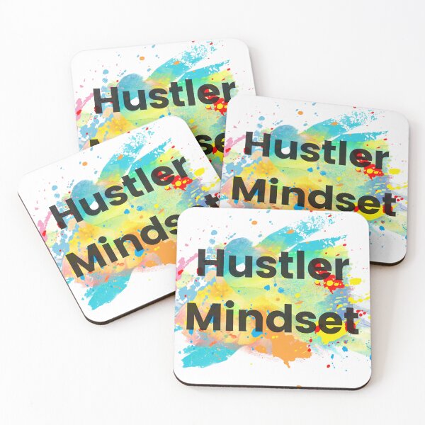 Item preview, Hustler Mindset Colorful Splash designed and sold by mebcreations.