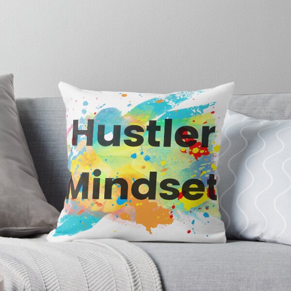 Item preview, Hustler Mindset Colorful Splash designed and sold by mebcreations.