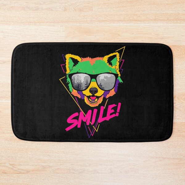 Artikelvorschau, Schöner Smile Fox & Wolf mit Brille entworfen und verkauft von Shekevara.
