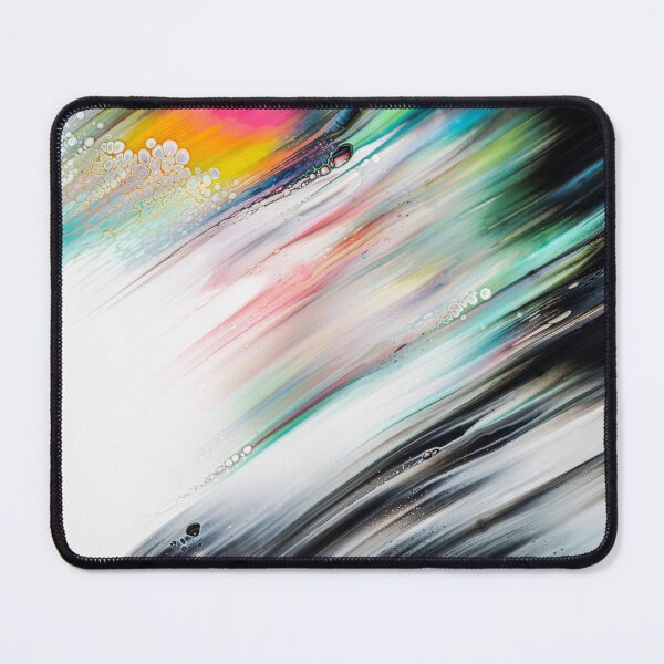Item preview, Green Red and Blue Abstract Painting designed and sold by Darius Bocos.