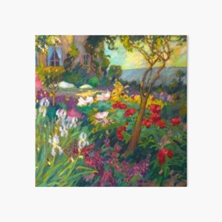 Aperçu de l'œuvre Le Jardin des Iris par Robert Antoine Pinchon créée et vendue par HappyLife4U.