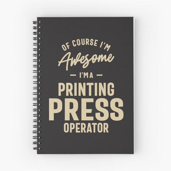 Item preview, Awesome I'm a Printing Press Operator Funny Job designed and sold by cidolopez.
