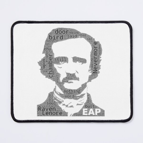 Item preview, Edgar Allan Poe "The Raven" Word Cloud designed and sold by WordyCloud.