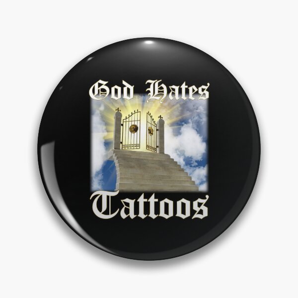 Item preview, God Hates Tattoos designed and sold by Big Twelve.