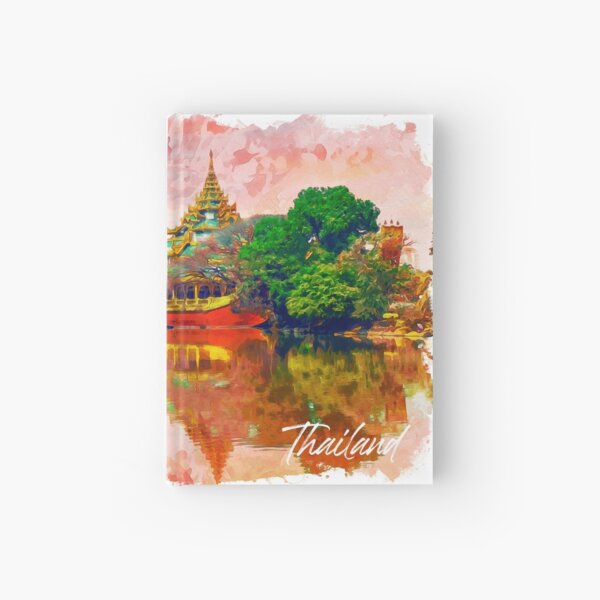 Thailand Watercolor Hardcover Journal