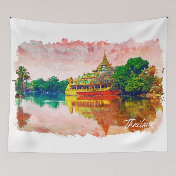 Item preview, Thailand Watercolor designed and sold by buzztop.