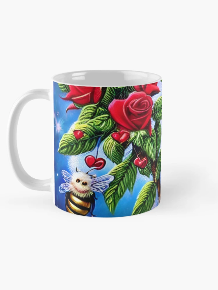 Thumbnail 5 of 6, Coffee Mug, Smelling the Roses designed and sold by RitaMaye.