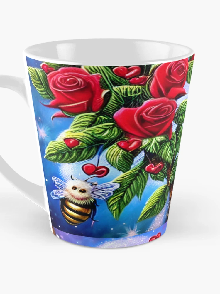 Thumbnail 3 of 4, Coffee Mug, Smelling the Roses designed and sold by RitaMaye.