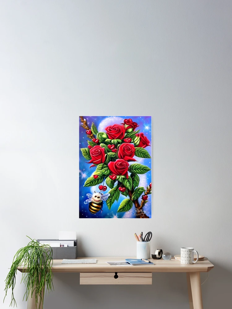 Thumbnail 2 of 3, Poster, Smelling the Roses designed and sold by RitaMaye.