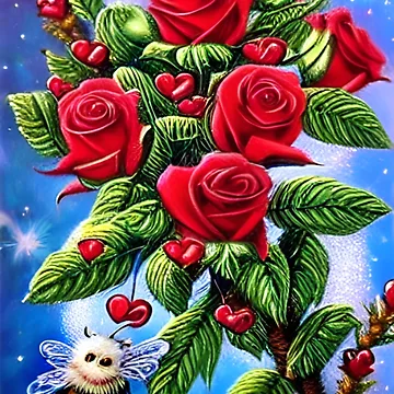 Artwork thumbnail, Smelling the Roses by RitaMaye