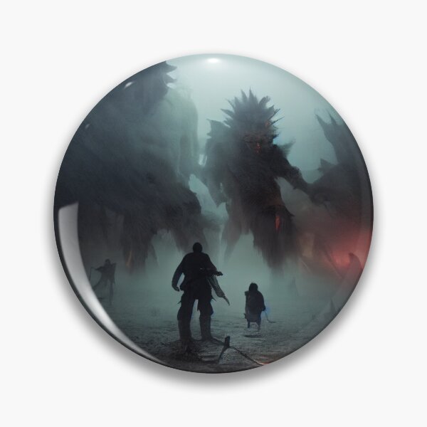 Item preview, Monster Slayer designed and sold by CrypticMysticAI.