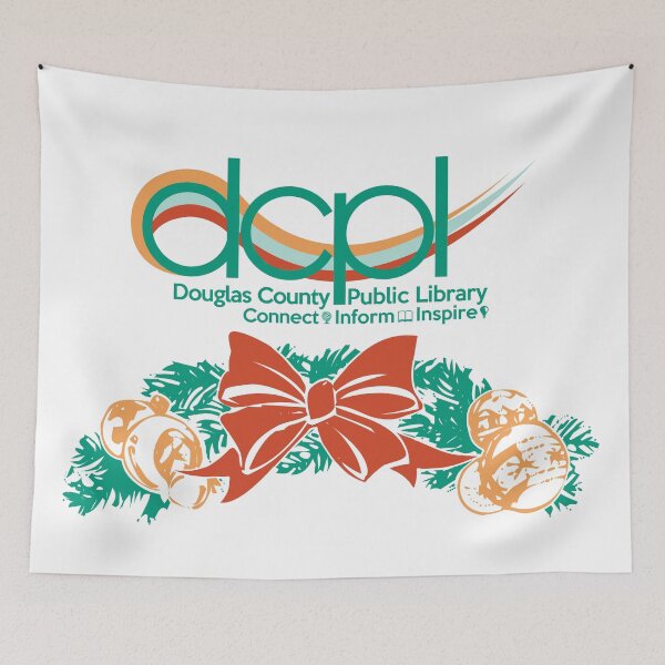 Item preview, DCPL Garland designed and sold by Douglas County Public Library.