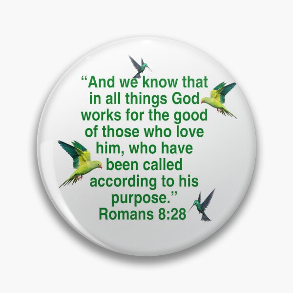 Item preview, Romans 8:28 Bible Veres  designed and sold by atroffire.