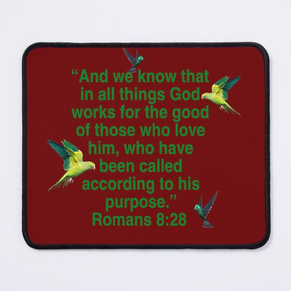 Item preview, Romans 8:28 Bible Veres  designed and sold by atroffire.