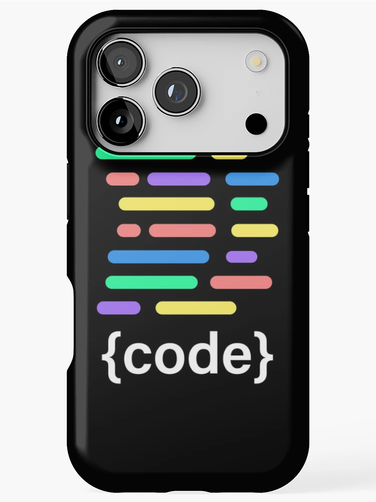 Thumbnail 1 of 4, iPhone Case, Coding Cards designed and sold by ScienceCorner.