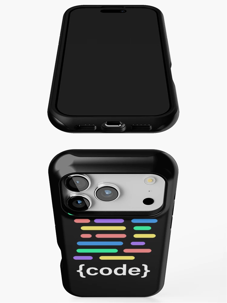 Thumbnail 3 of 4, iPhone Case, Coding Cards designed and sold by ScienceCorner.