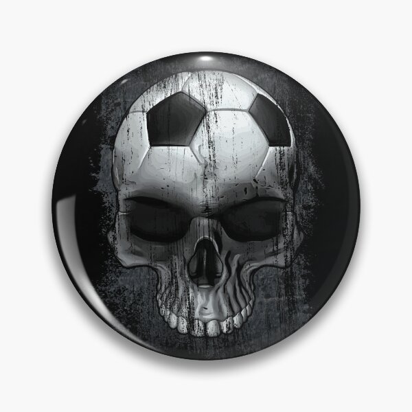 Item preview, football soccer skull designed and sold by drizzd.