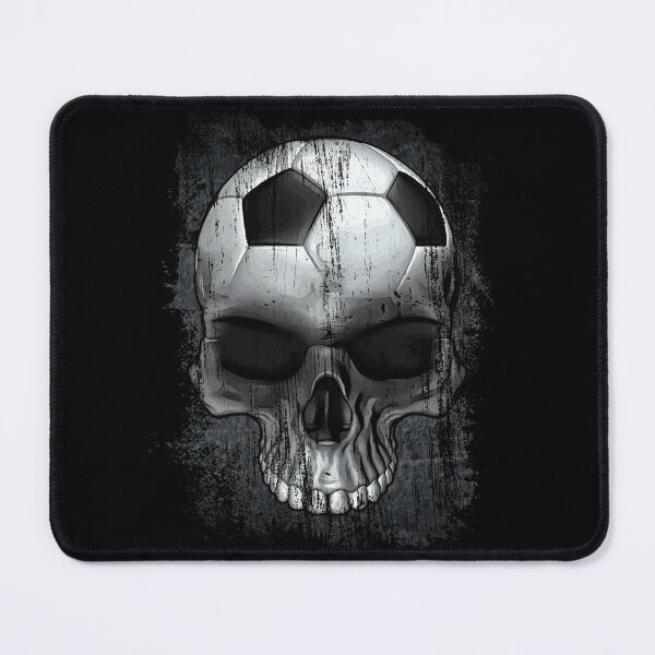 Item preview, football soccer skull designed and sold by drizzd.