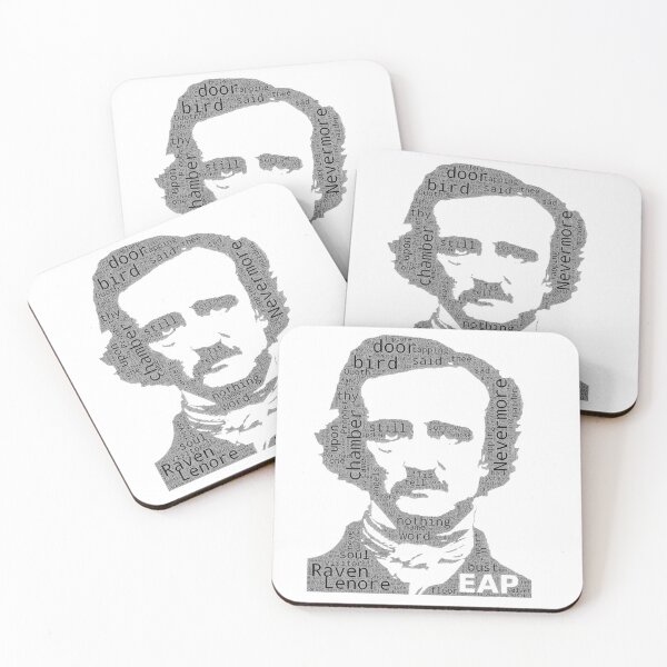 Item preview, Edgar Allan Poe "The Raven" Word Cloud designed and sold by WordyCloud.