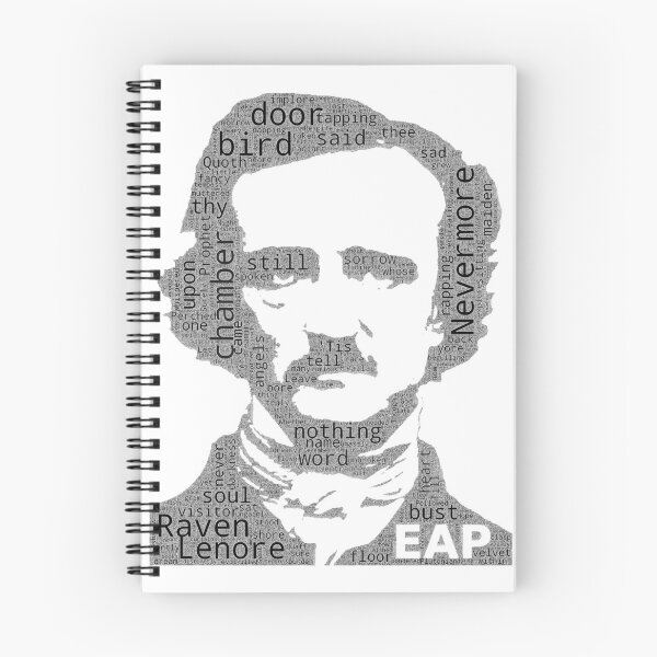 Item preview, Edgar Allan Poe "The Raven" Word Cloud designed and sold by WordyCloud.