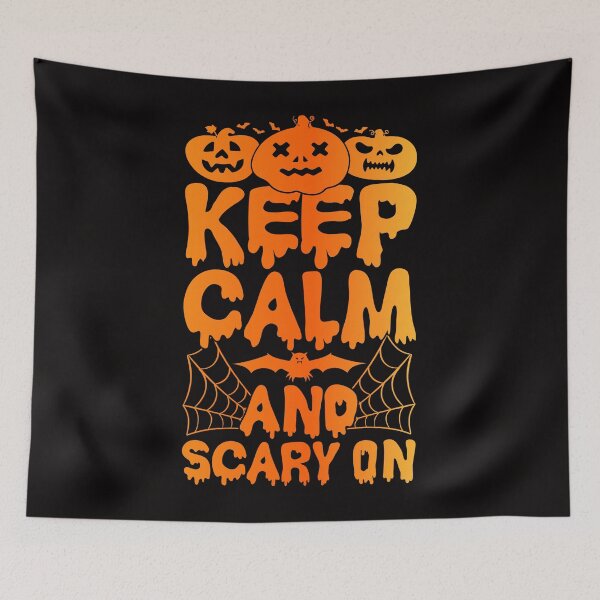 Item preview, Keep calm and scary on. designed and sold by tabykid.
