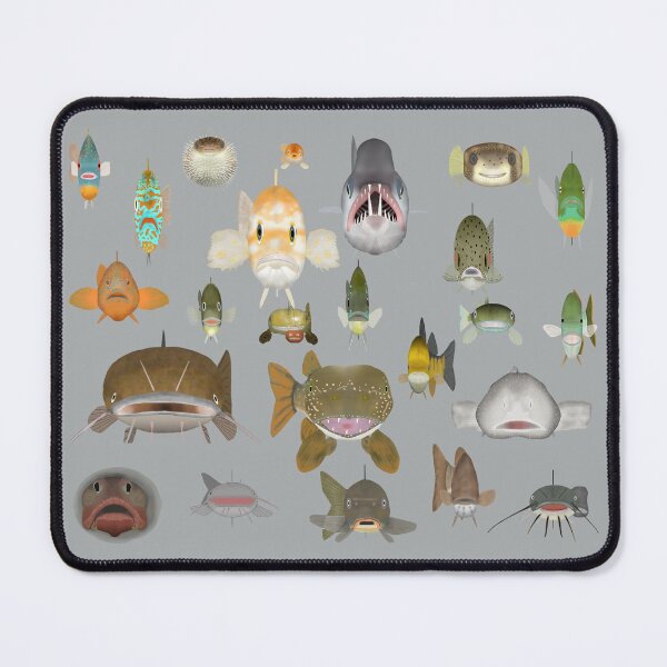 Item preview, Fish Head Group designed and sold by fishfolkart.