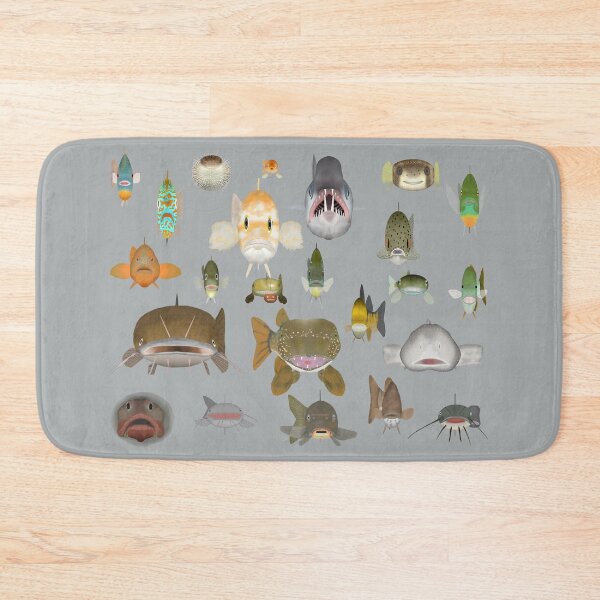 Item preview, Fish Head Group designed and sold by fishfolkart.