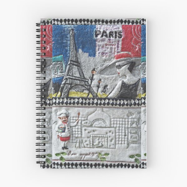 Item preview,  " Paris Resto " / My Creations Artistic Sculpture Relief fact Main   (c)(h) by Olao-Olavia / Okaio Créations collector designed and sold by o.okaïo.