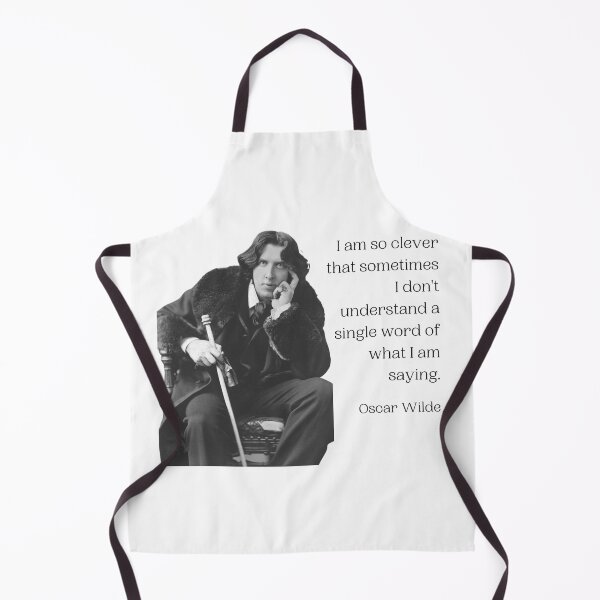 Item preview, Oscar Wilde Quote - Cleverness designed and sold by Historytaylored.